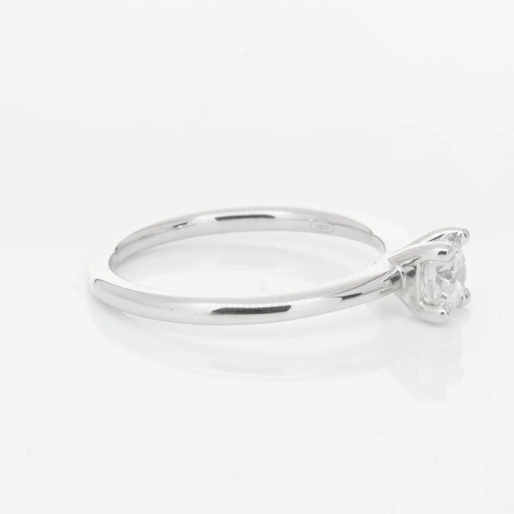 18ct White Gold .50ct Diamond Melba Ring