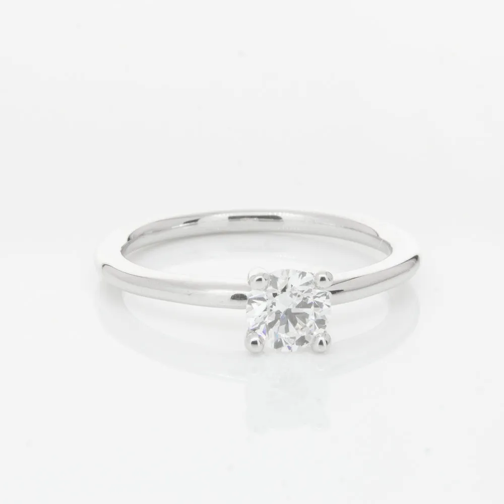 18ct White Gold .50ct Diamond Melba Ring