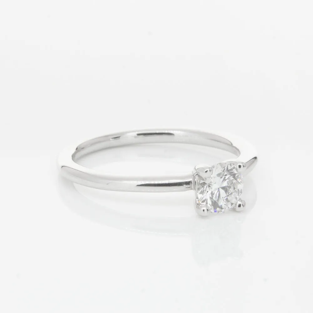 18ct White Gold .50ct Diamond Melba Ring