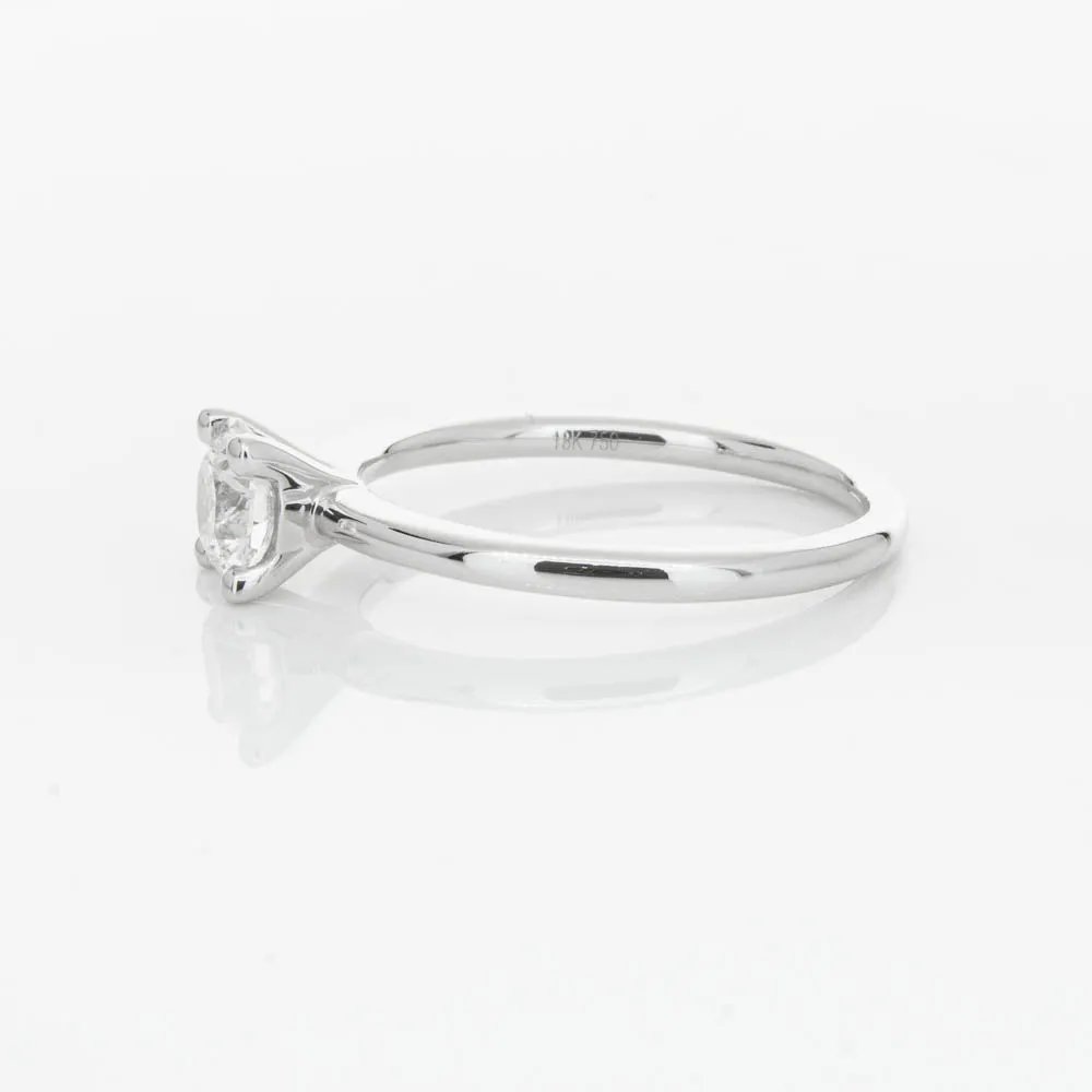 18ct White Gold .70ct Diamond Melba Ring