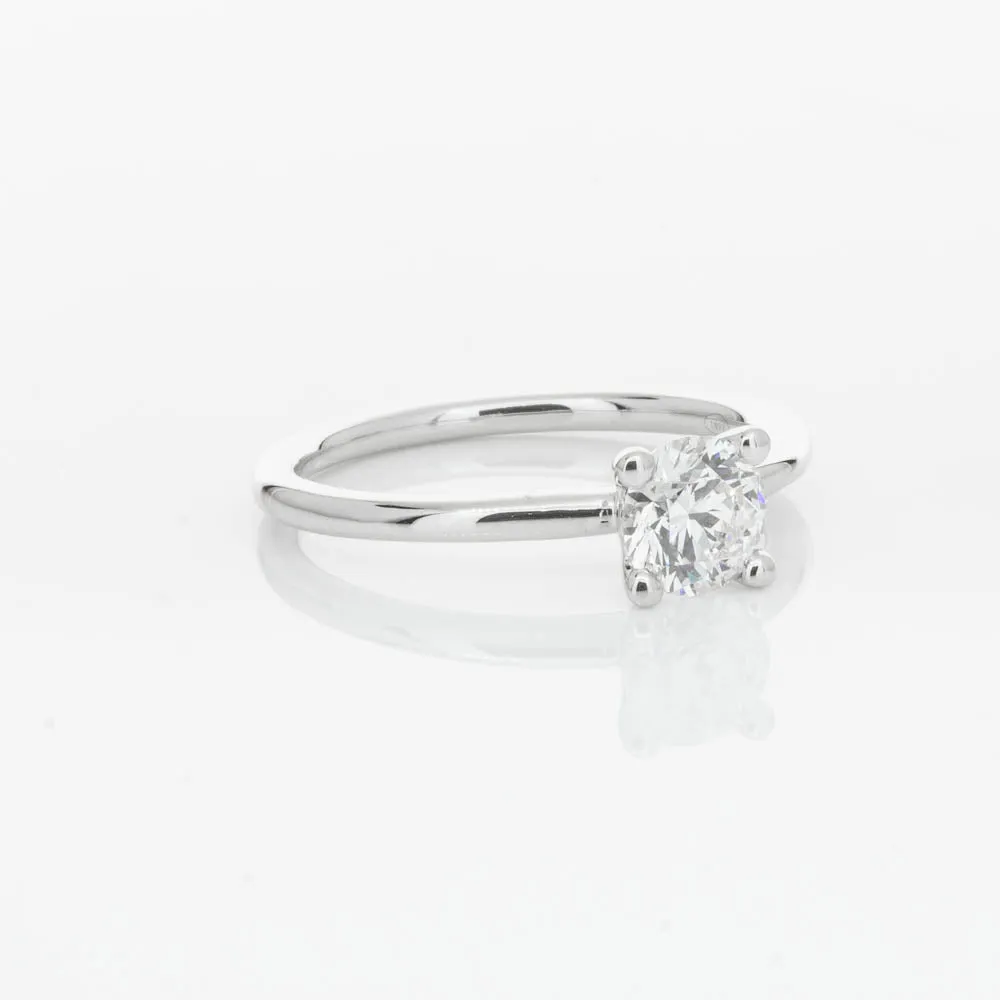 18ct White Gold .70ct Diamond Melba Ring