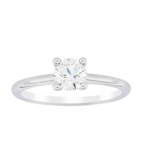 18ct White Gold .70ct Diamond Melba Ring