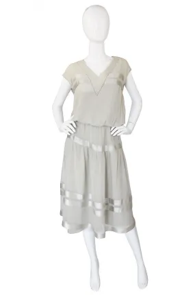 1981 Silk Chiffon Chloe Slip & Dress