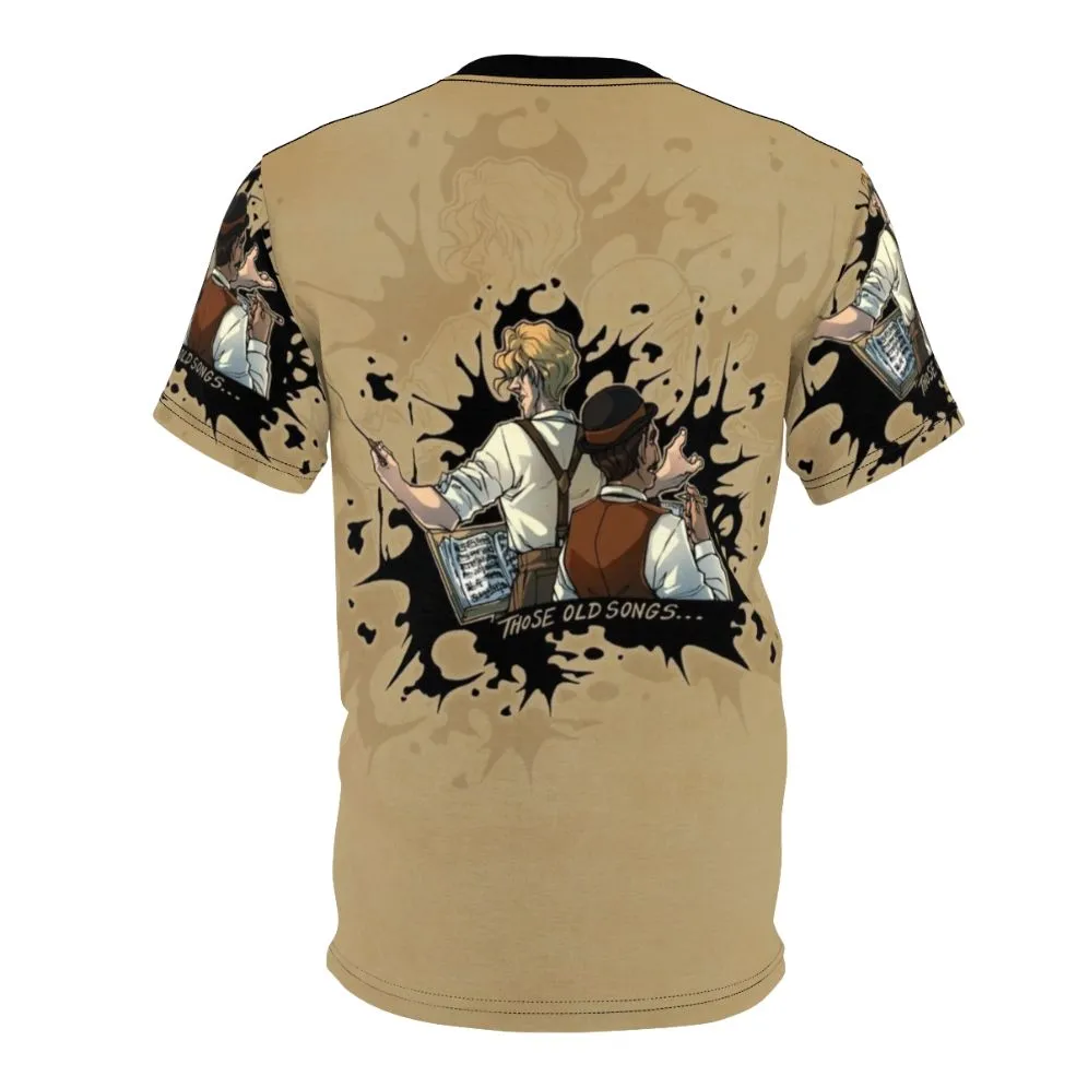 Abstract Art Vintage Style Music T-Shirt