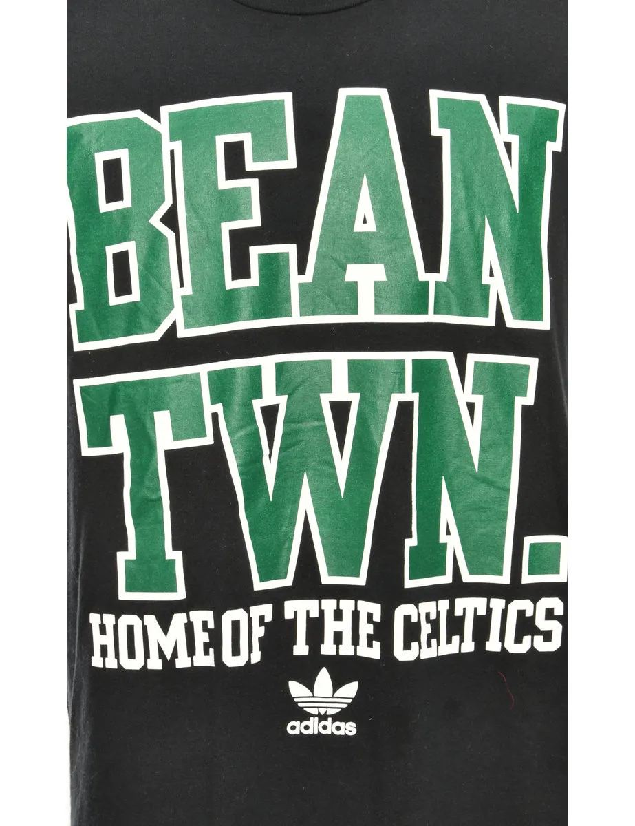 Adidas Boston Basketball NBA Celtics Sports T-shirt - L