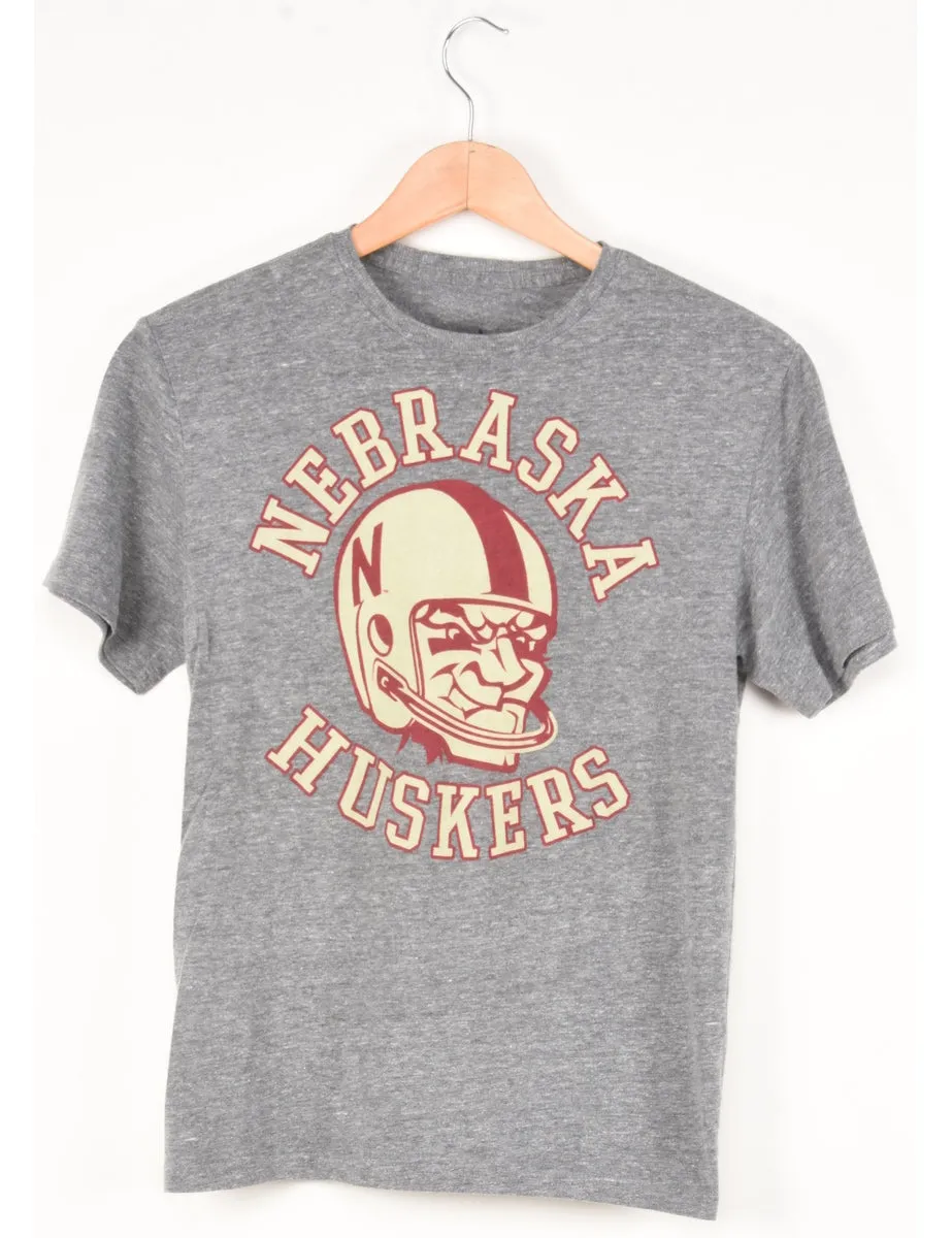 Adidas Nebraska Huskers Printed T-shirt - S