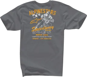 ALPINESTARS Speedway T-Shirt - Charcoal - 2XL 12137260018XXL