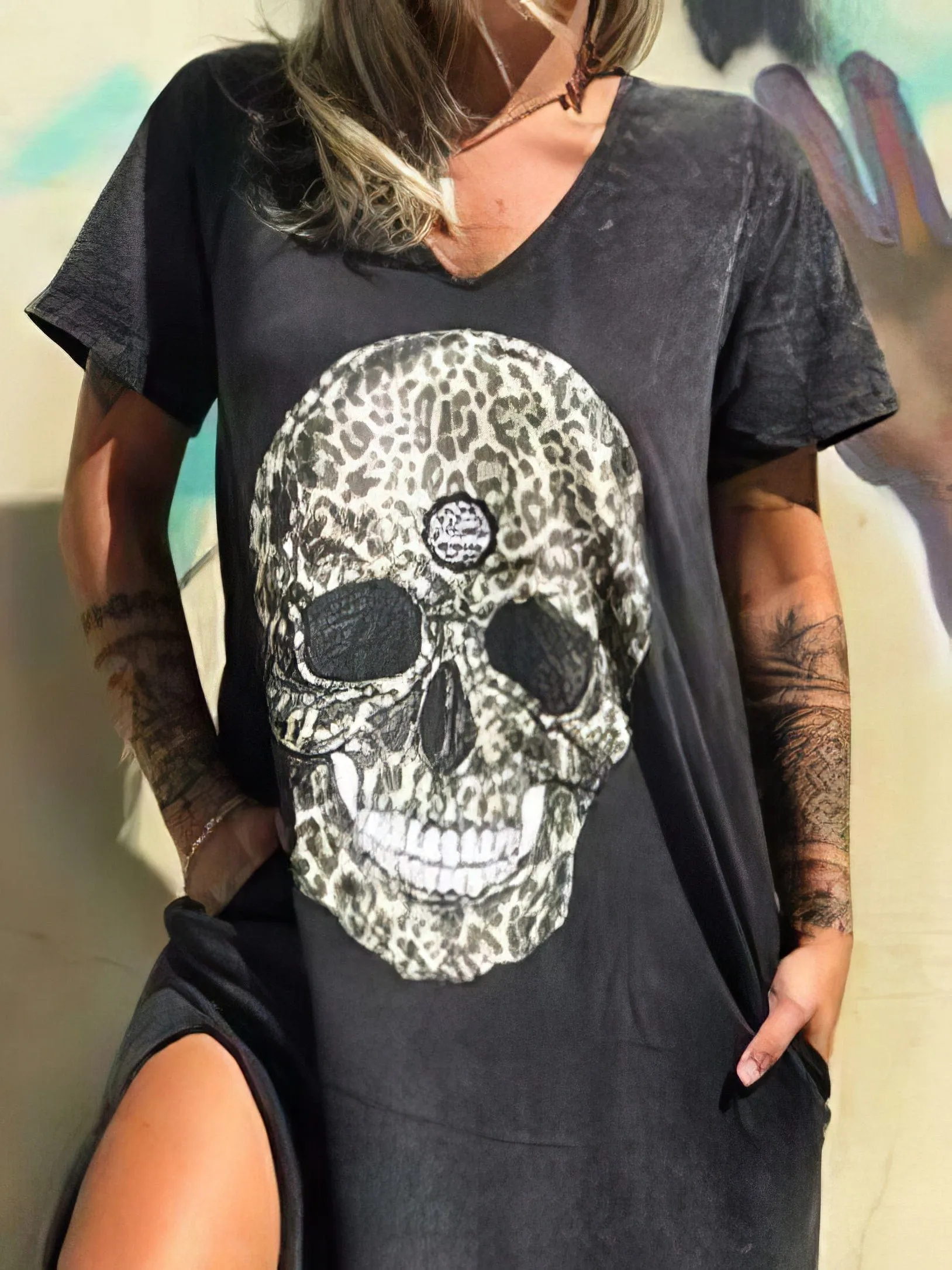 Alternative Style Skull Dress