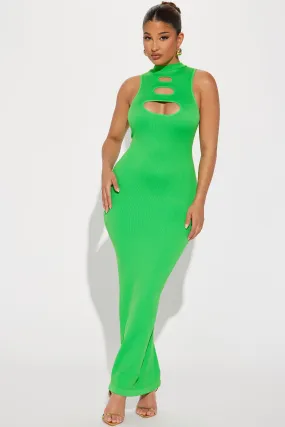 Analise Seamless Maxi Dress - Green