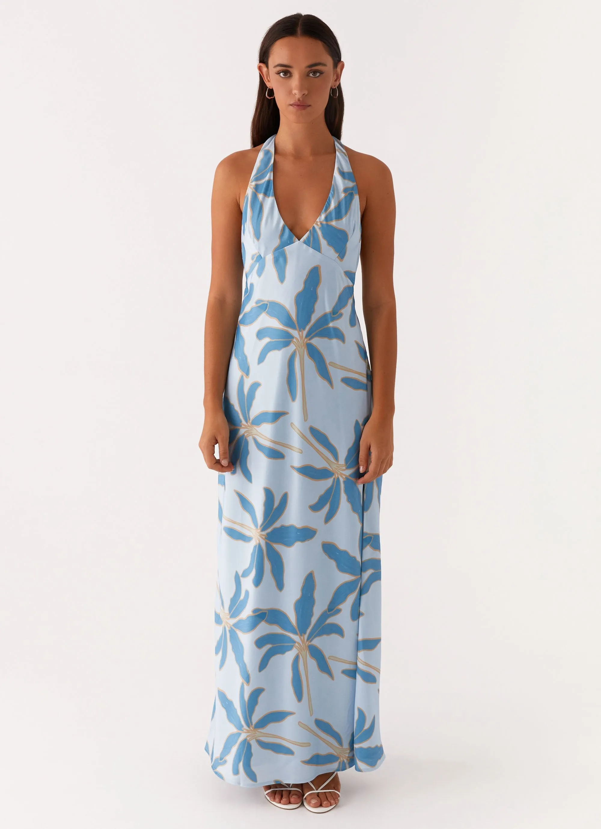 Angie Maxi Dress - Opulent Blue