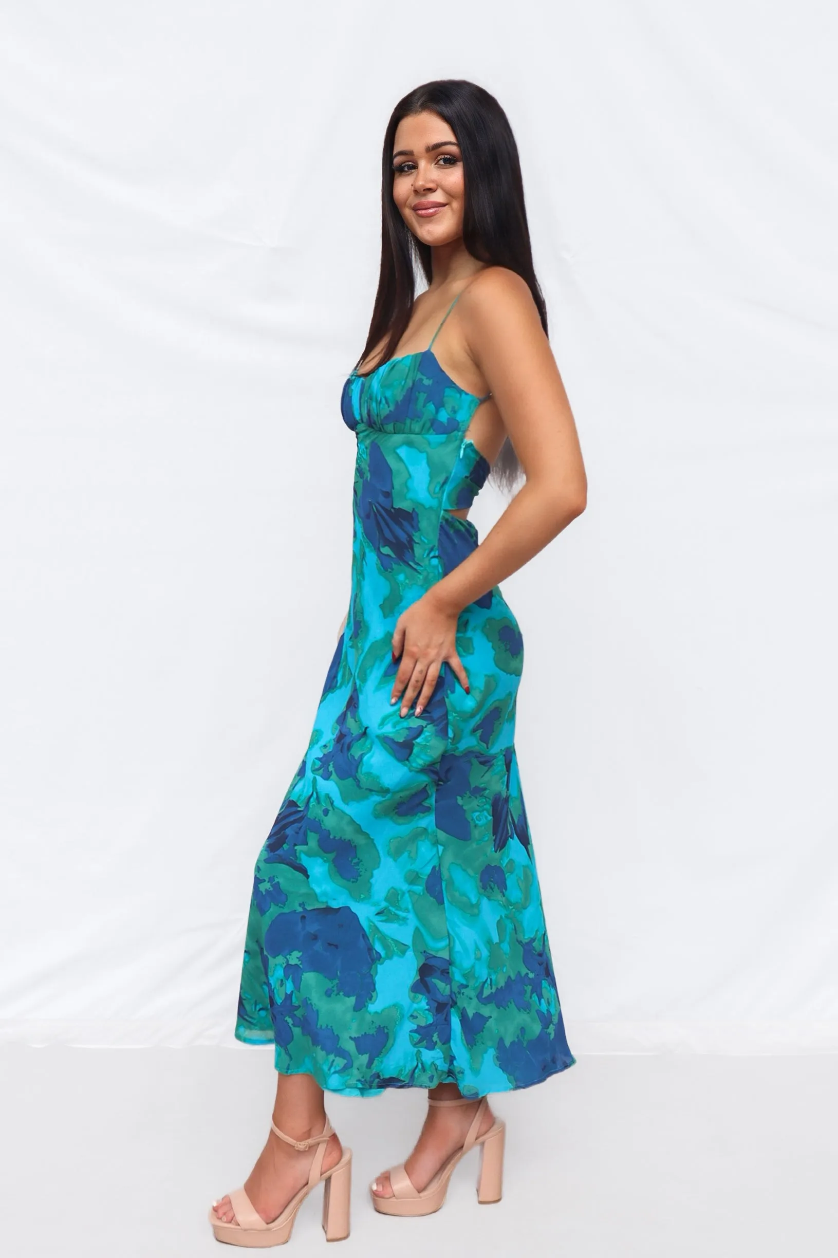 Anna Maxi Dress - Green