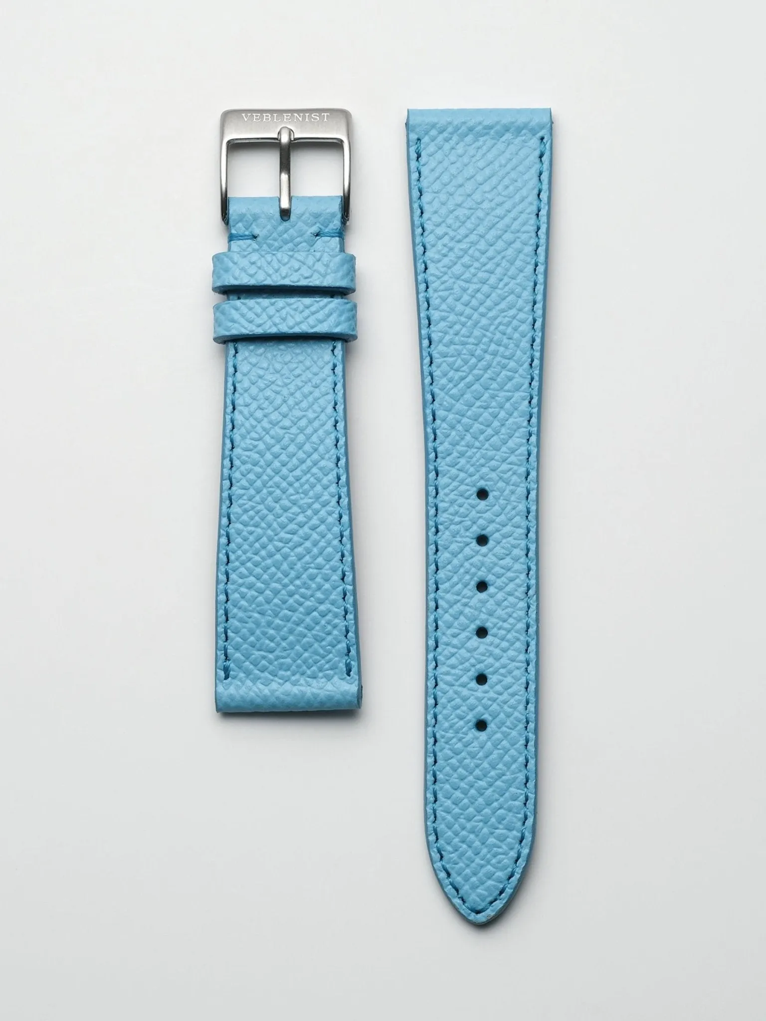 Aquamarine Textured Calfskin