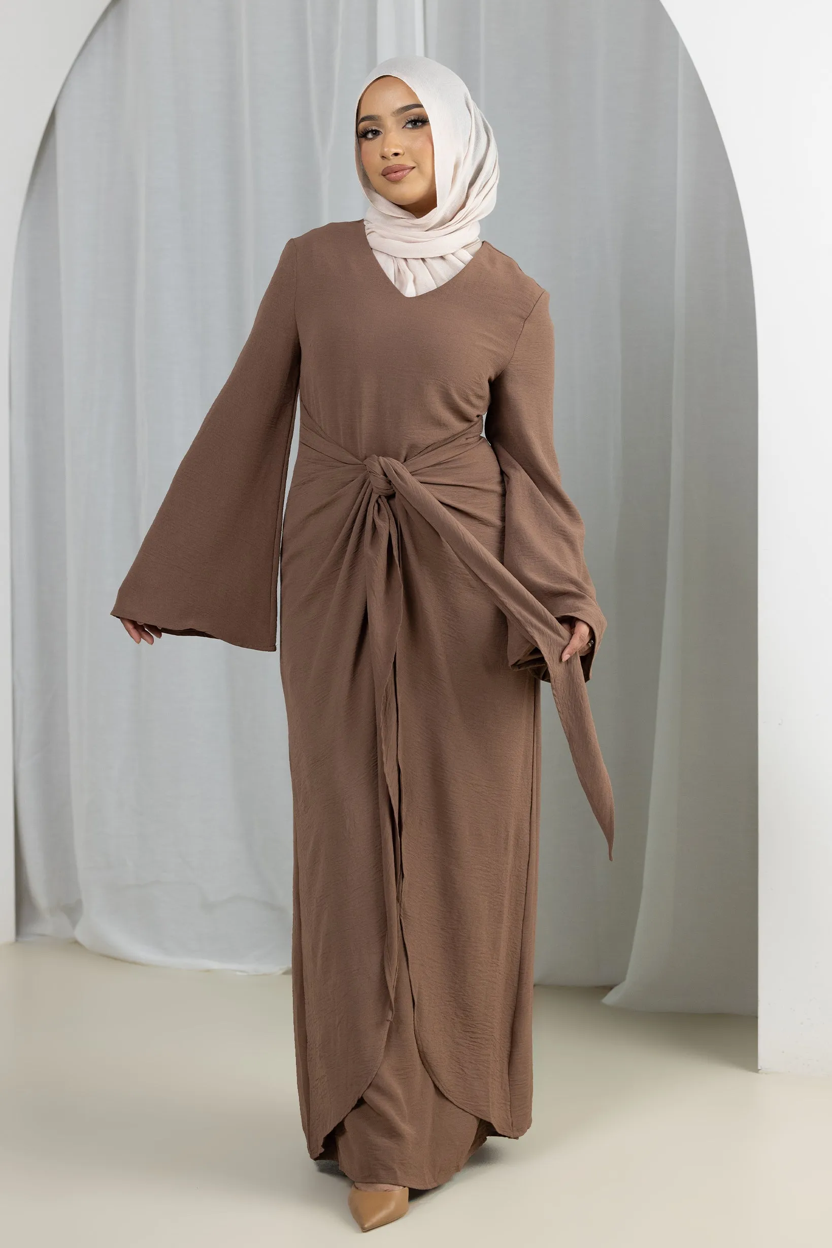 Areem Tie Front Dress