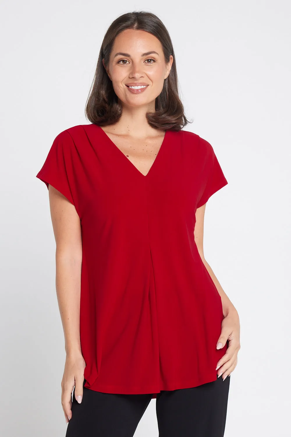 Ashlyn Top - Ruby Red