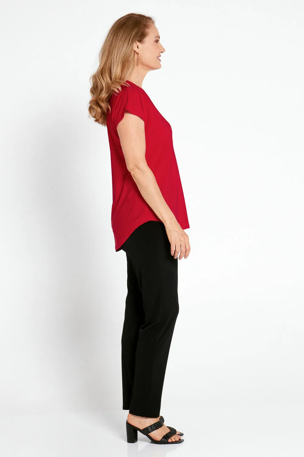 Ashlyn Top - Ruby Red