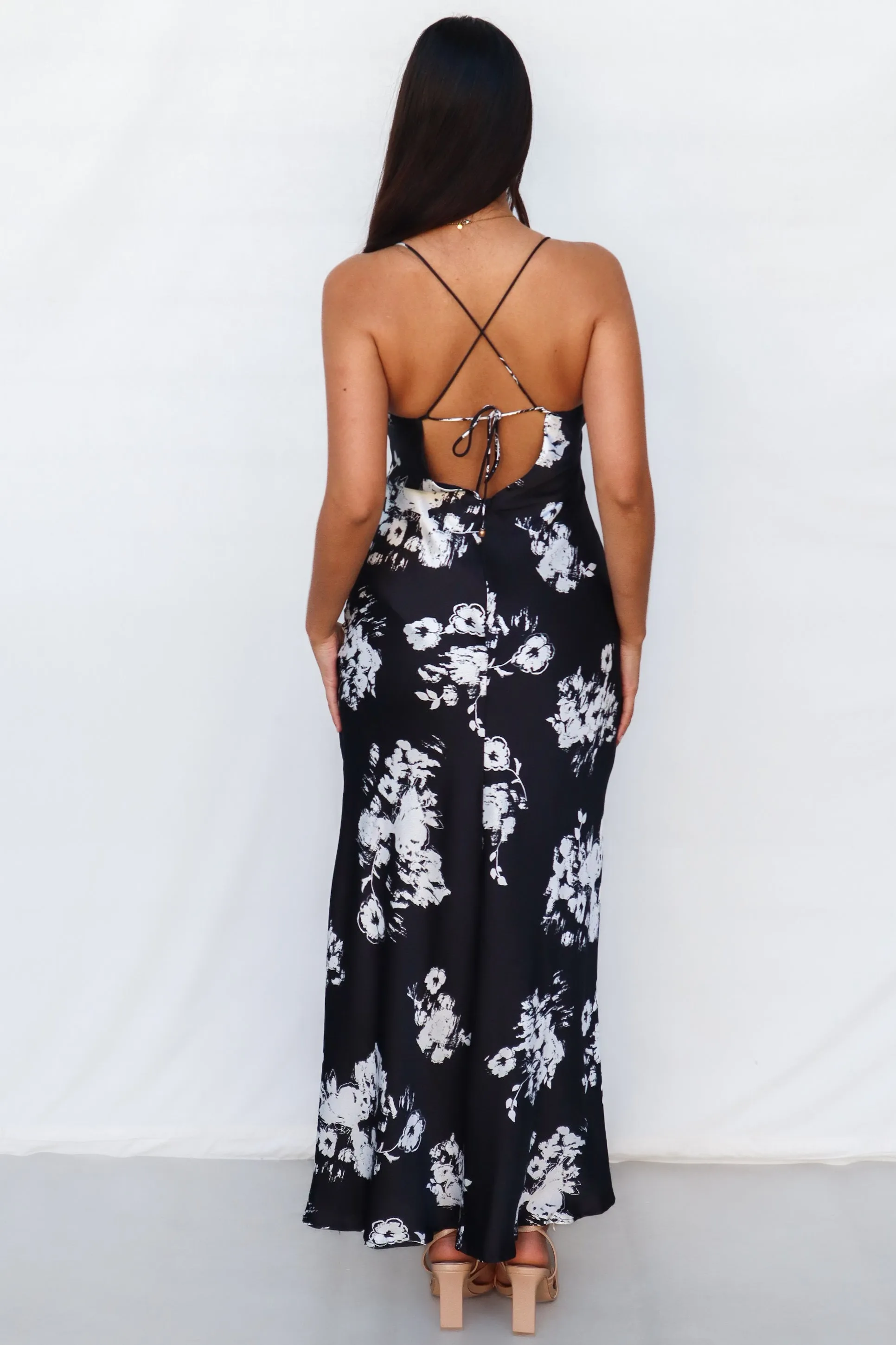 Athenia Maxi Dress - Black