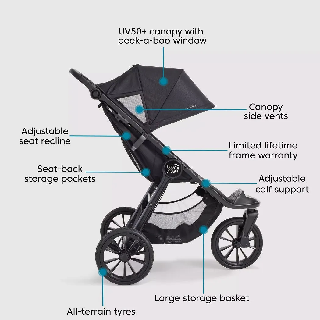 Baby Jogger City Elite 2 (Opulent Black)