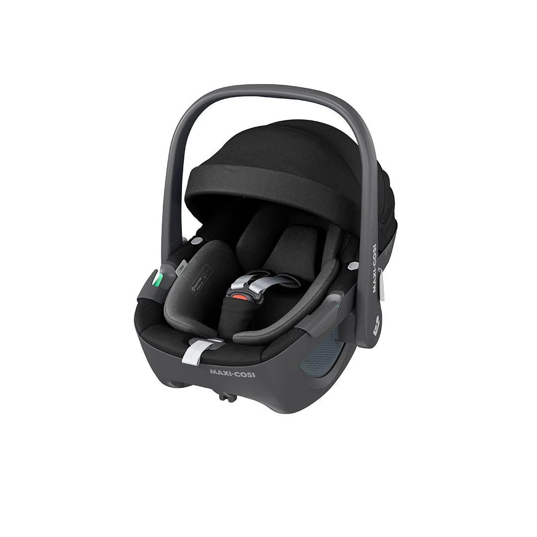 Baby Jogger City Mini GT2   Carrycot   Maxi Cosi Pebble 360 Travel System - Opulent Black