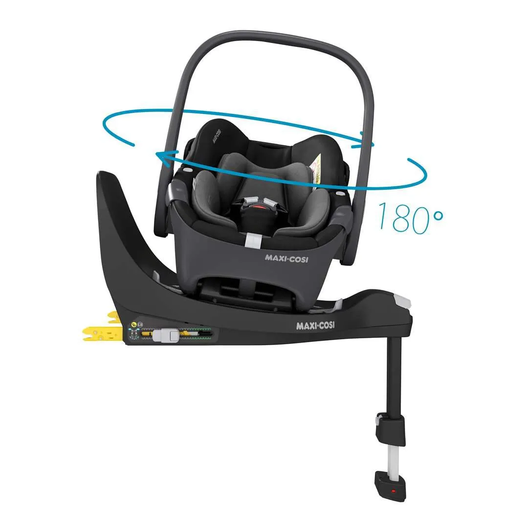 Baby Jogger City Mini GT2   Carrycot   Maxi Cosi Pebble 360 Travel System - Opulent Black