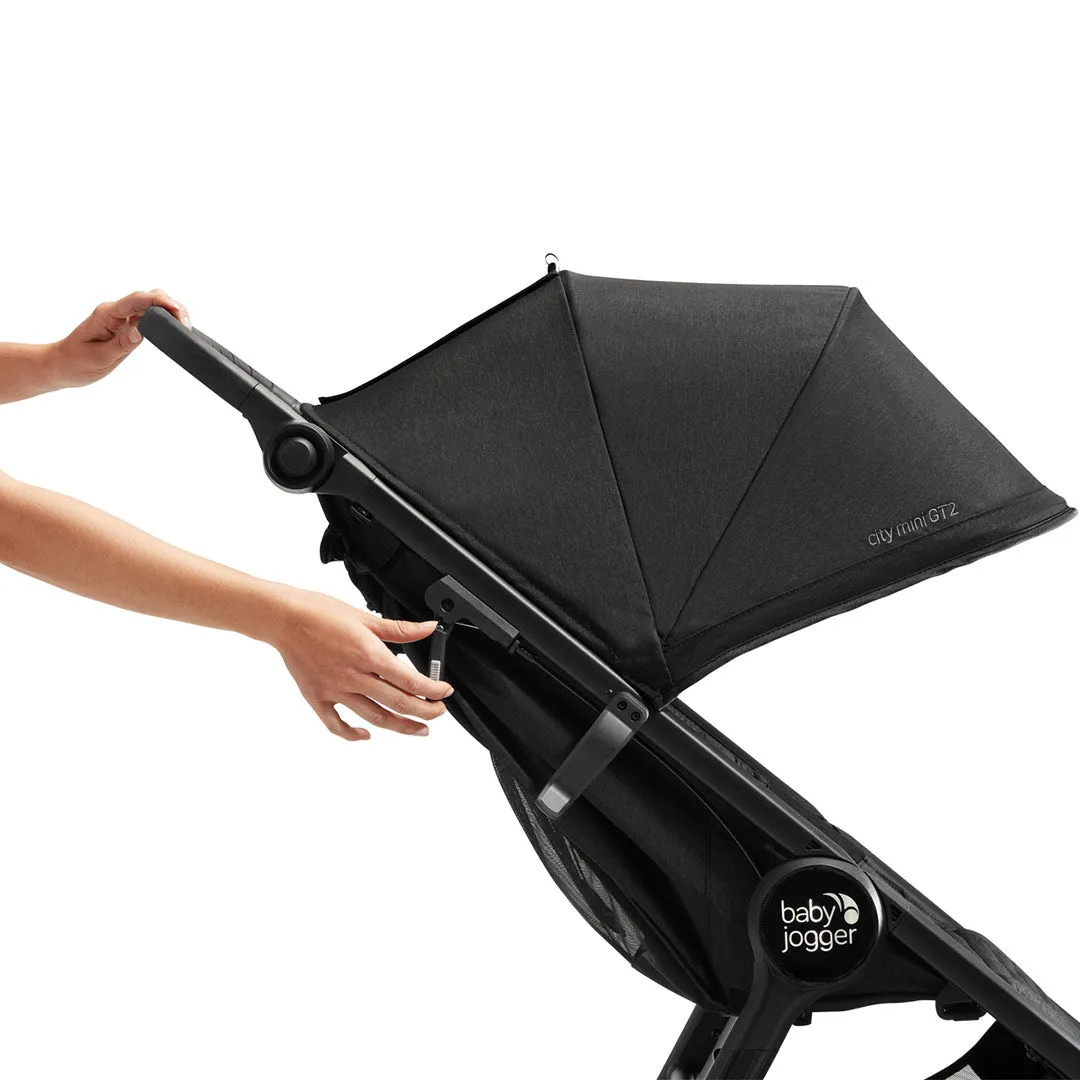 Baby Jogger City Mini GT2   Carrycot   Maxi Cosi Pebble 360 Travel System - Opulent Black