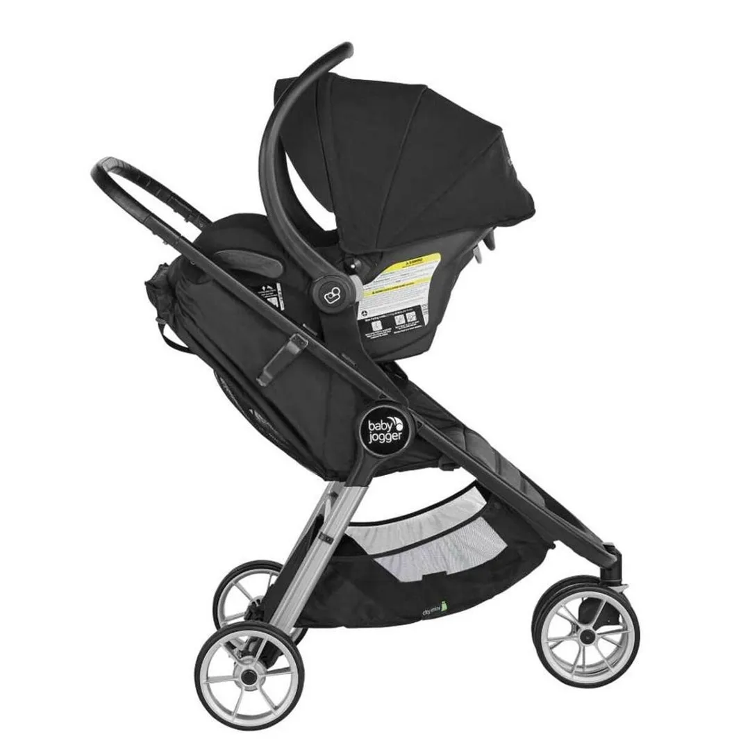 Baby Jogger City Mini GT2   Carrycot   Maxi Cosi Pebble 360 Travel System - Opulent Black