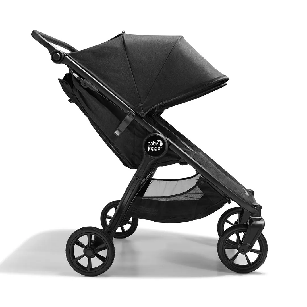 Baby Jogger City Mini GT2 Double   Maxi Cosi Pebble 360 Travel System - Opulent Black