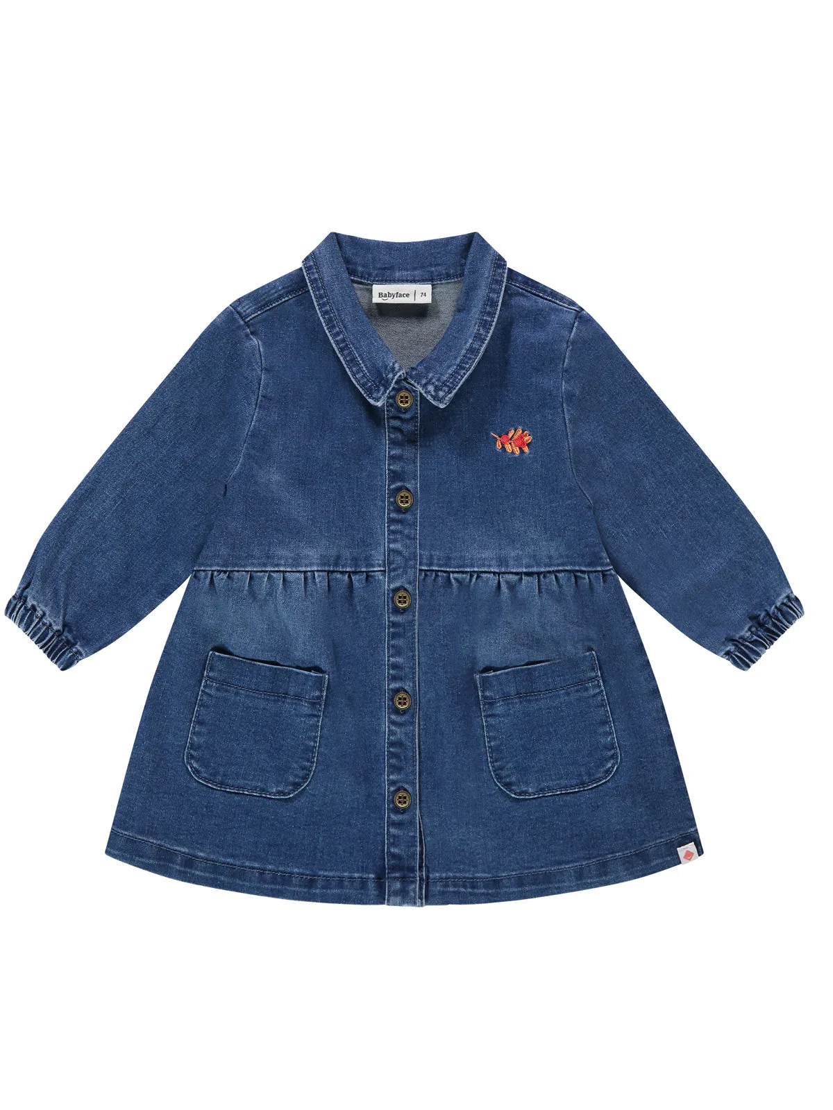 Babyface-baby girls' denim dress-BBE245228724