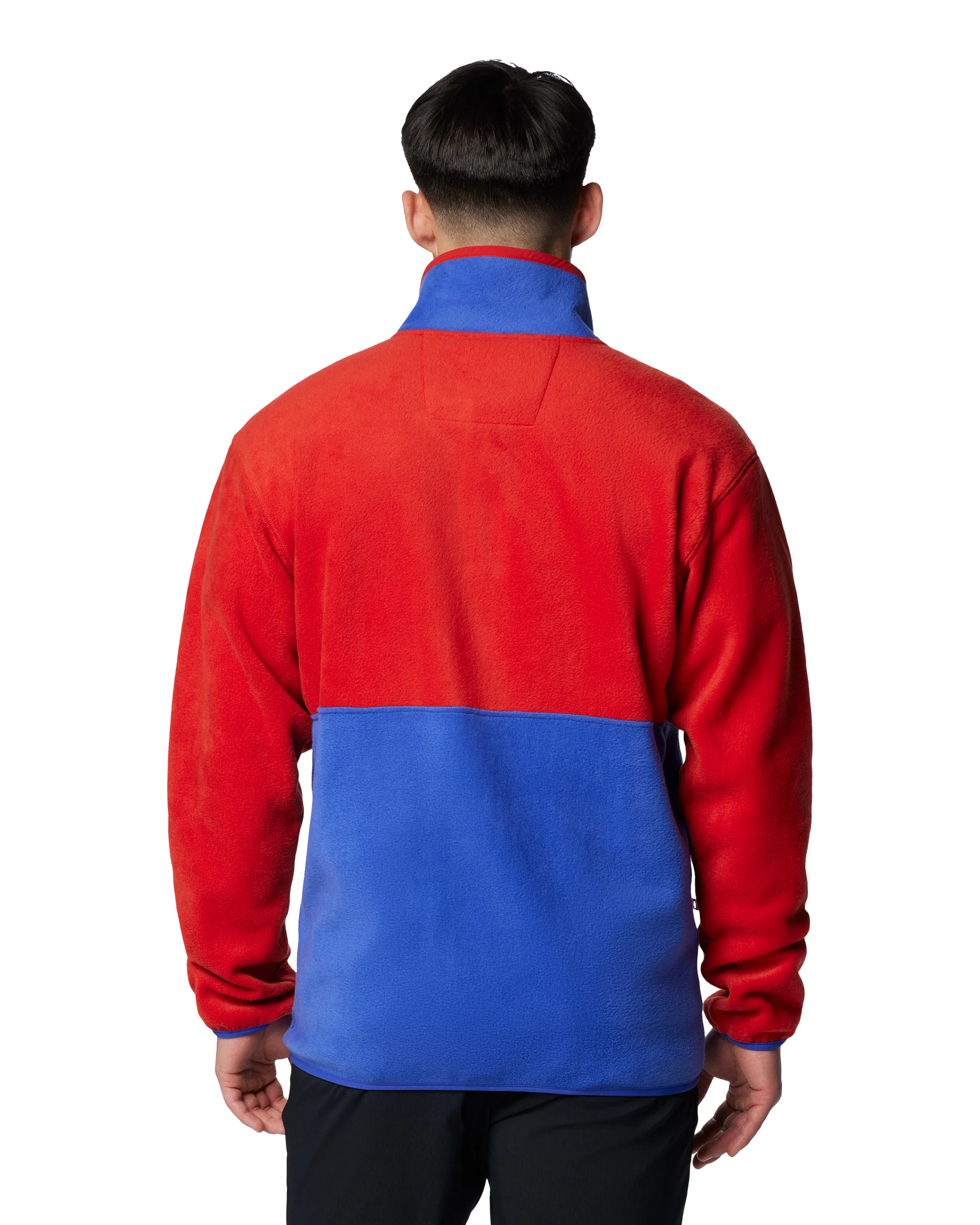 Backbowl II Full Zip Fleece Jacket in Sail Red & Clematis Blue