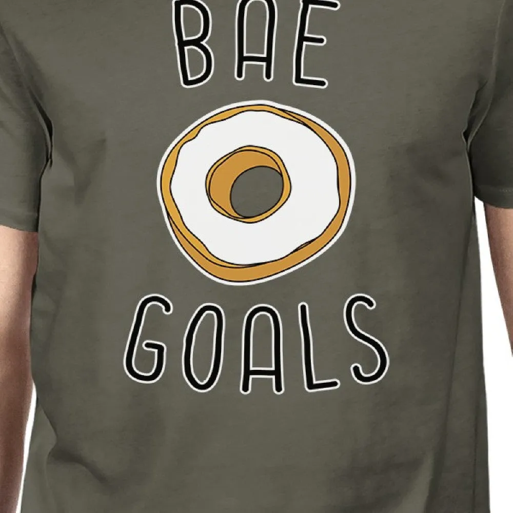 Bae Goals Men's Dark Grey T-shirt Creative Anniversary Gift Ideas