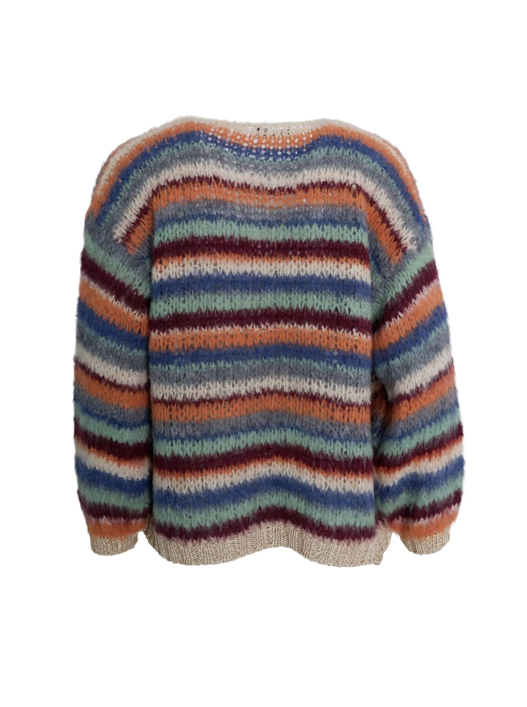 BCTANITA knit cardigan - Blue Peach