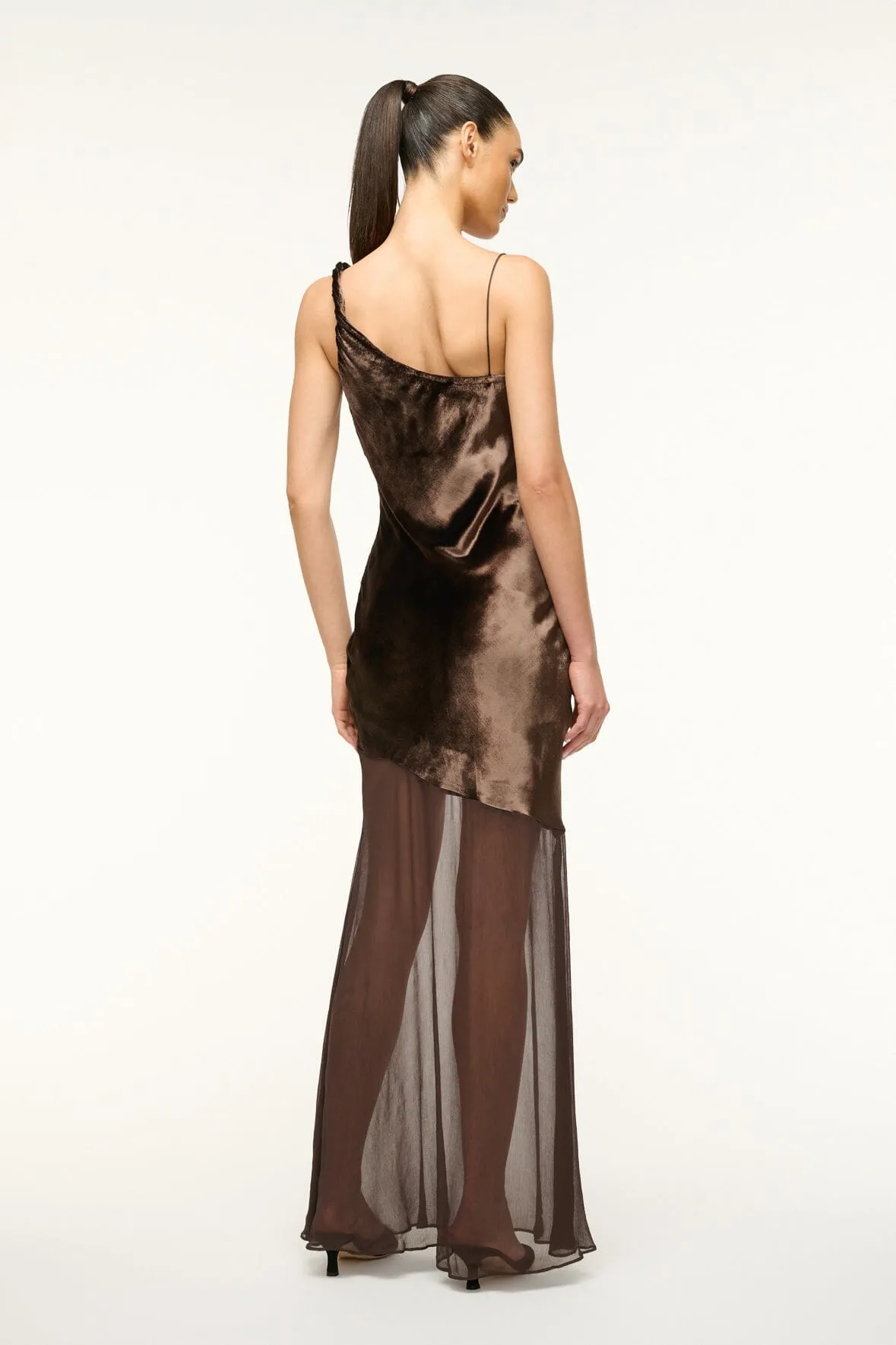 BEATON DRESS | DARK CHOCOLATE