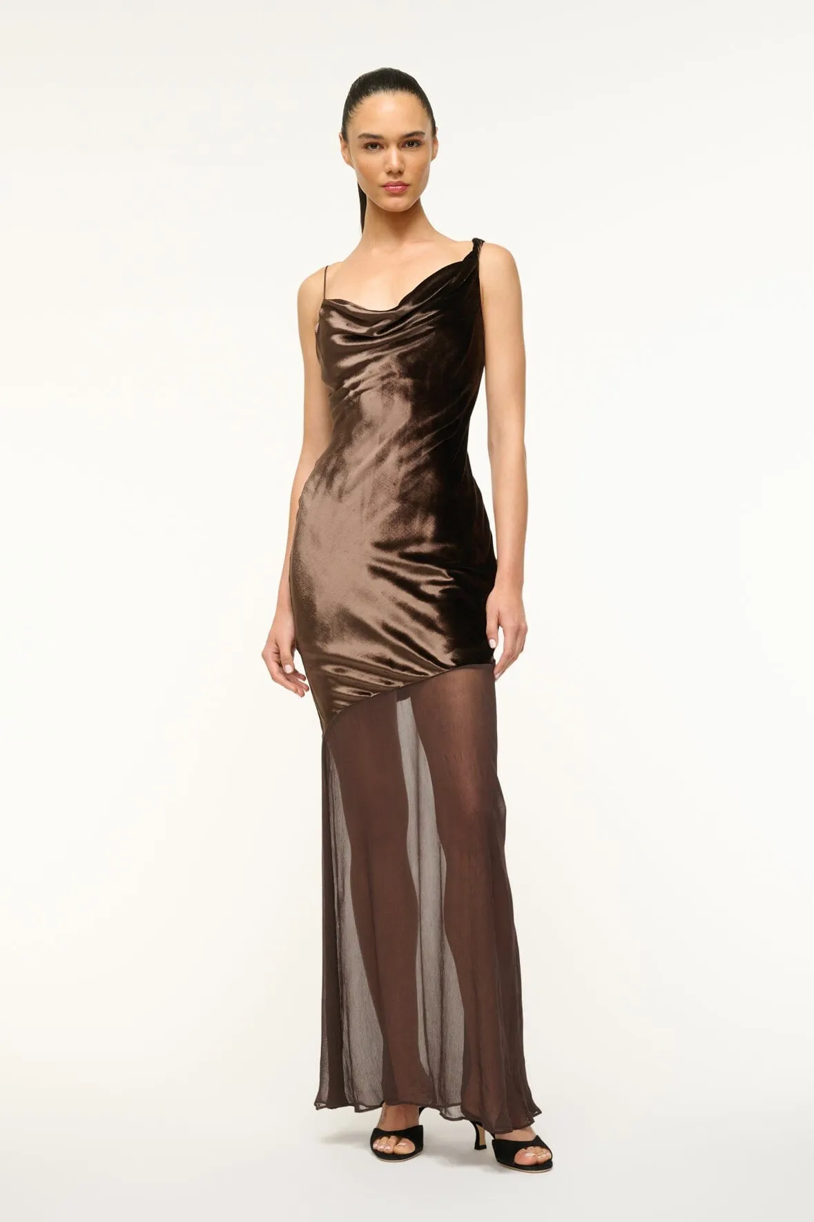 BEATON DRESS | DARK CHOCOLATE