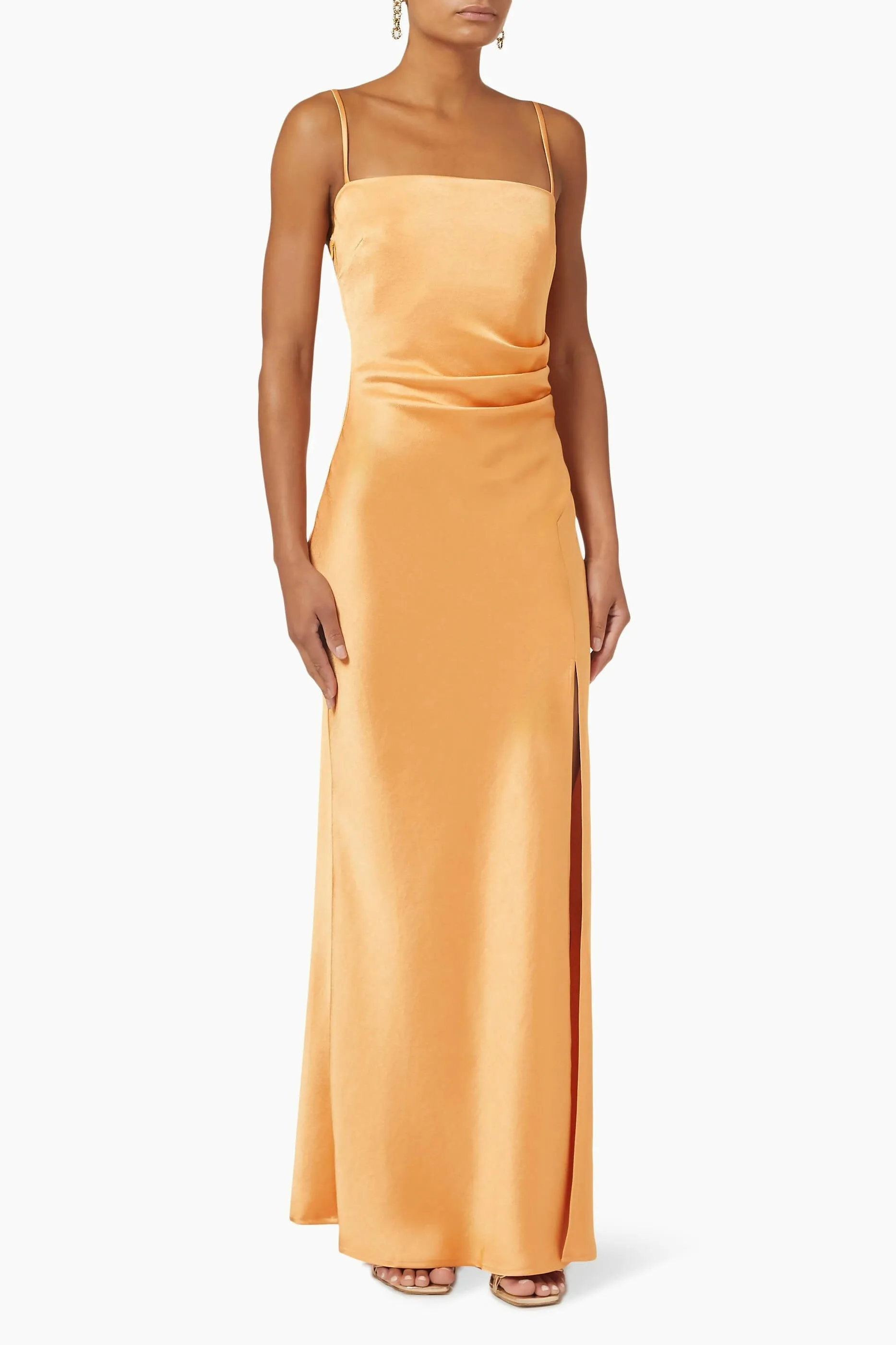 Bec & Bridge Nadia Maxi Dress in Tangerine