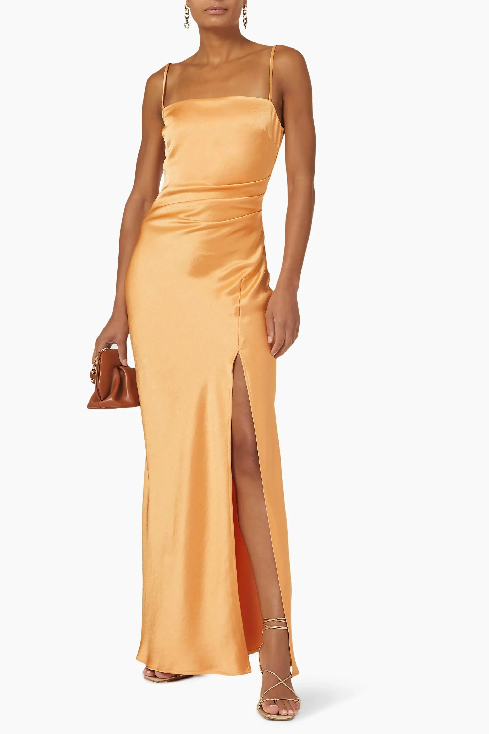 Bec & Bridge Nadia Maxi Dress in Tangerine