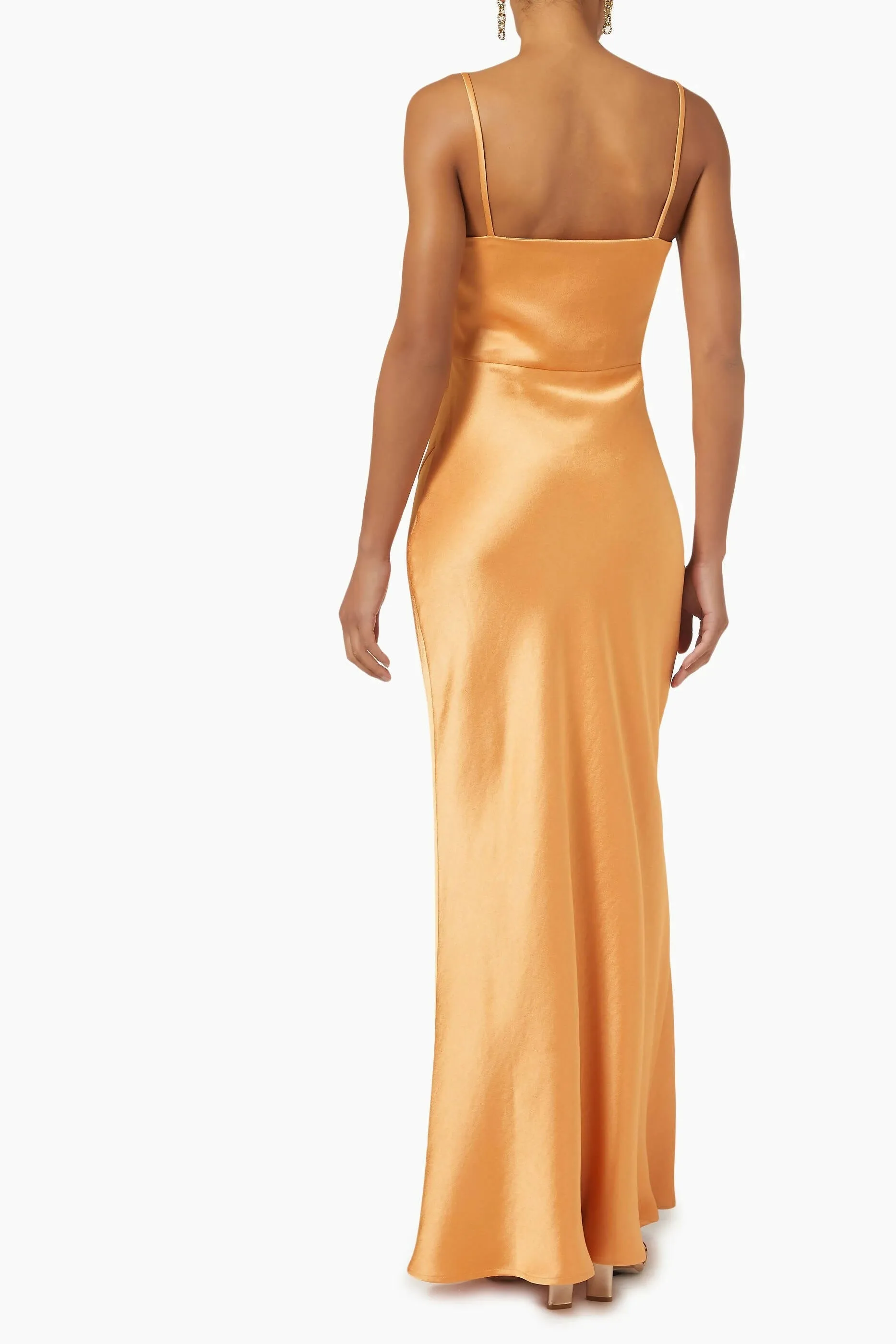 Bec & Bridge Nadia Maxi Dress in Tangerine