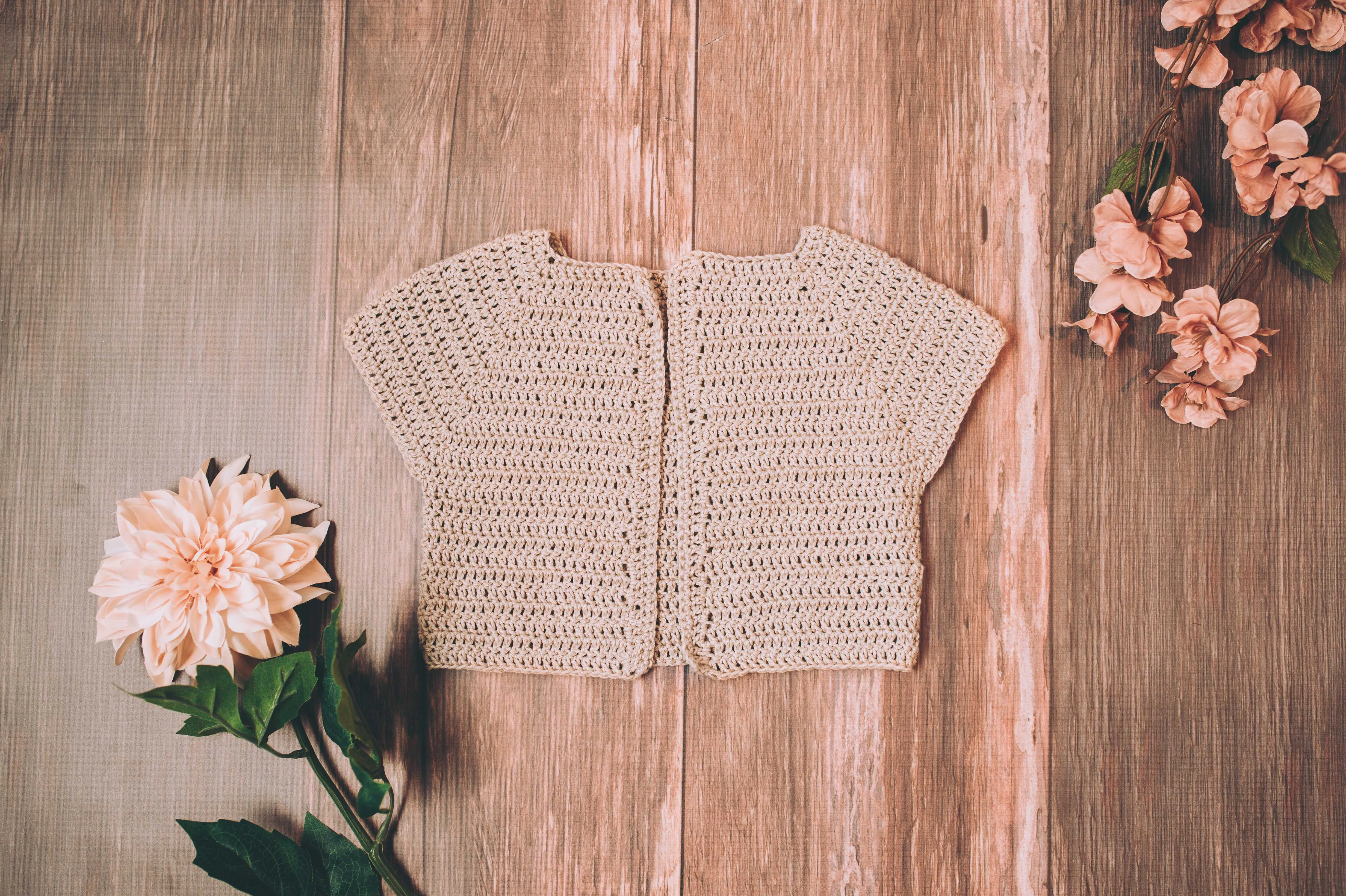 Bella Baby Cardigan (Crochet)