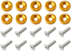 Billet Dress-Up/Fender Bolt Kit M6 x 1.00mm (20mm UHL) AF64-4365G