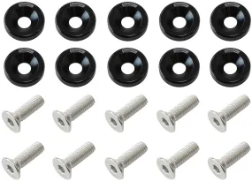 Billet Dress-Up/Fender Bolt Kit M8 x 1.25mm (20mm UHL) AF64-4374BLK