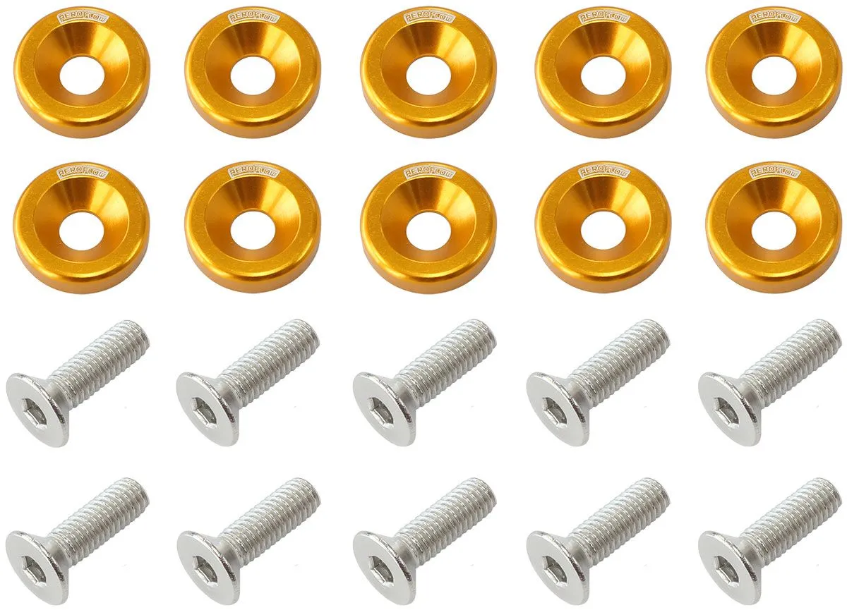 Billet Dress-Up/Fender Bolt Kit M8 x 1.25mm (20mm UHL) AF64-4374G