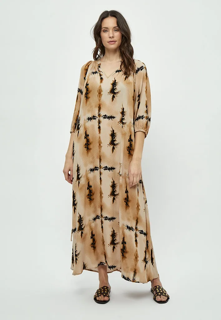 Bina Dress - Cuban Sand Print