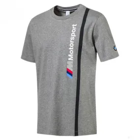 BMW T-shirt, Puma BMW MMS Logo, Grey, 2018