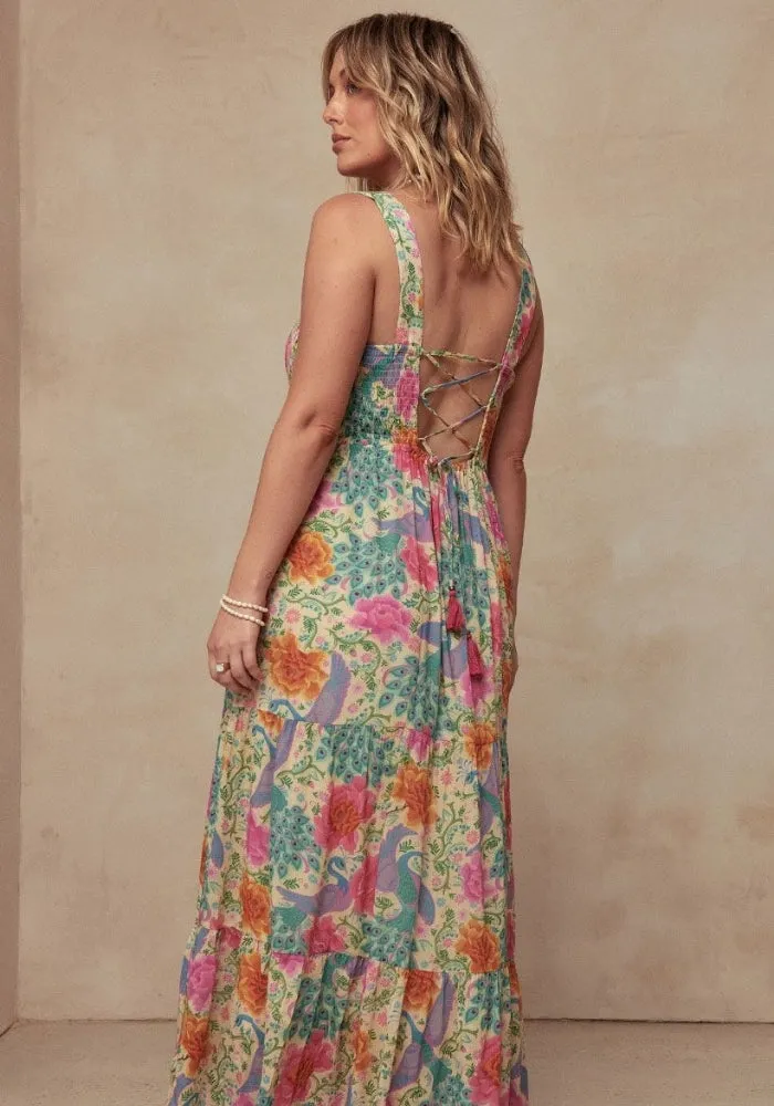 Bohème Strappy Maxi Dress - Spring