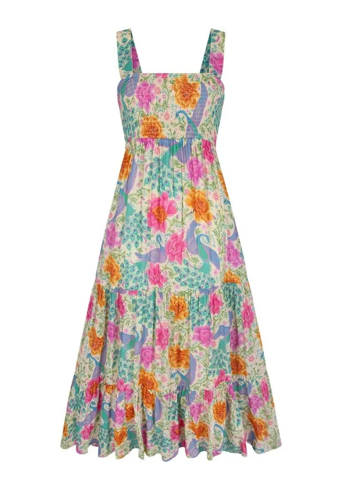 Bohème Strappy Maxi Dress - Spring