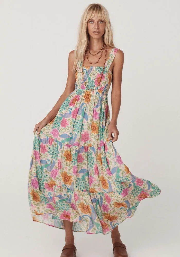 Bohème Strappy Maxi Dress - Spring