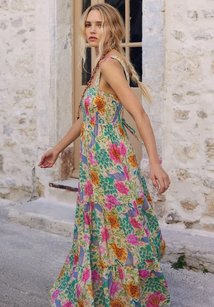 Bohème Strappy Maxi Dress - Spring