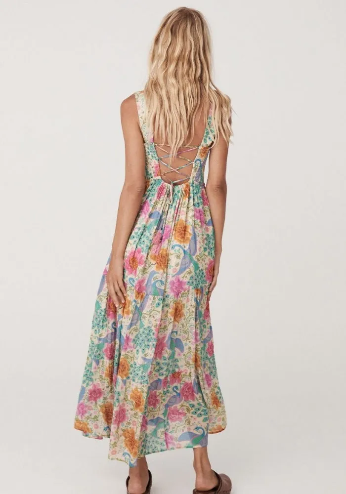 Bohème Strappy Maxi Dress - Spring