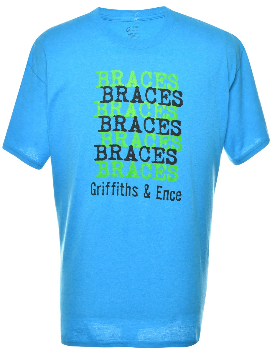 Braces Griffiths & Ence Printed T-shirt - XL