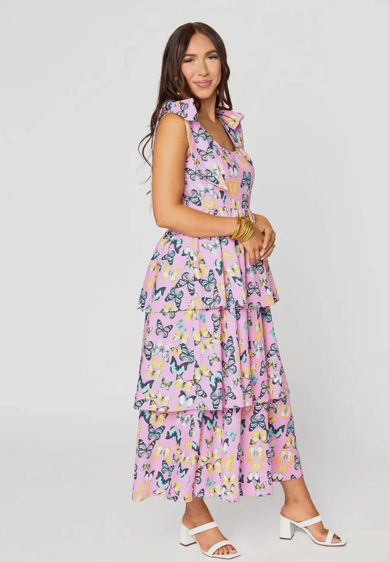 Buddy Love: Drew Feeling Butterflies Midi Maxi Dress