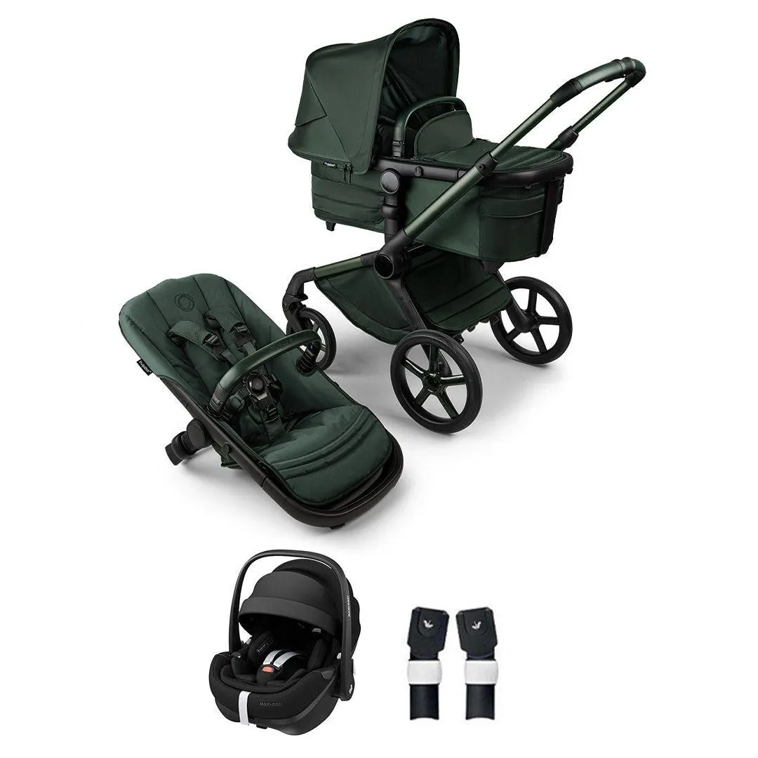 Bugaboo Fox 5 Noir Limited Edition   Pebble 360 Pro 2 Travel System