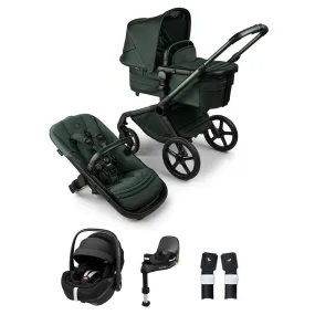 Bugaboo Fox 5 Noir Limited Edition   Pebble 360 Pro 2 Travel System